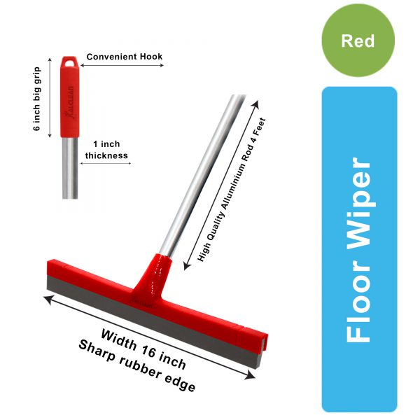 Wiper Set (Red) Aluminium Rod