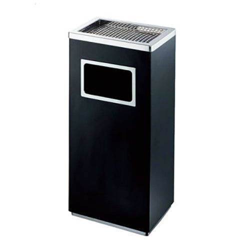 Stainless Steel Dustbin with Ashtray