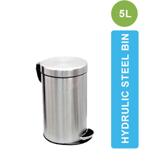 ASD-07-5L-Stainless Steel Dustbin with Pedal 5L