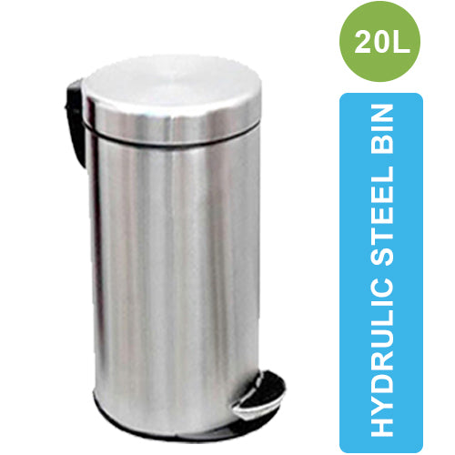 ASD-07-20L-Stainless Steel Dustbin with Pedal 20L