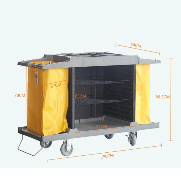 AF-8169-Janitorial Service Trolley