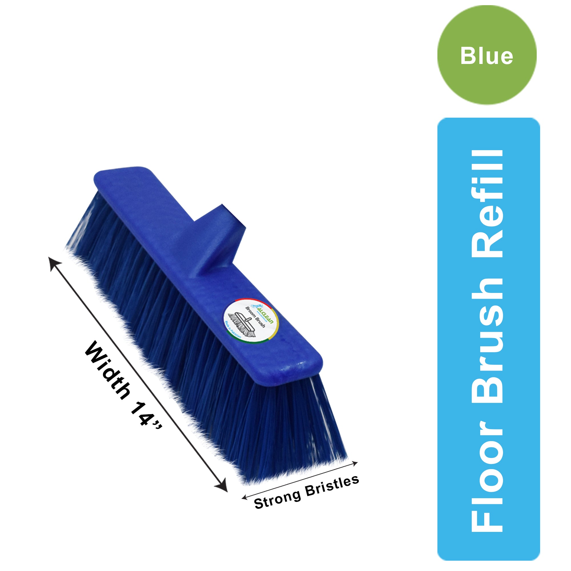 FB-080-BlUE - FLOOR BRUSH (REFILL)