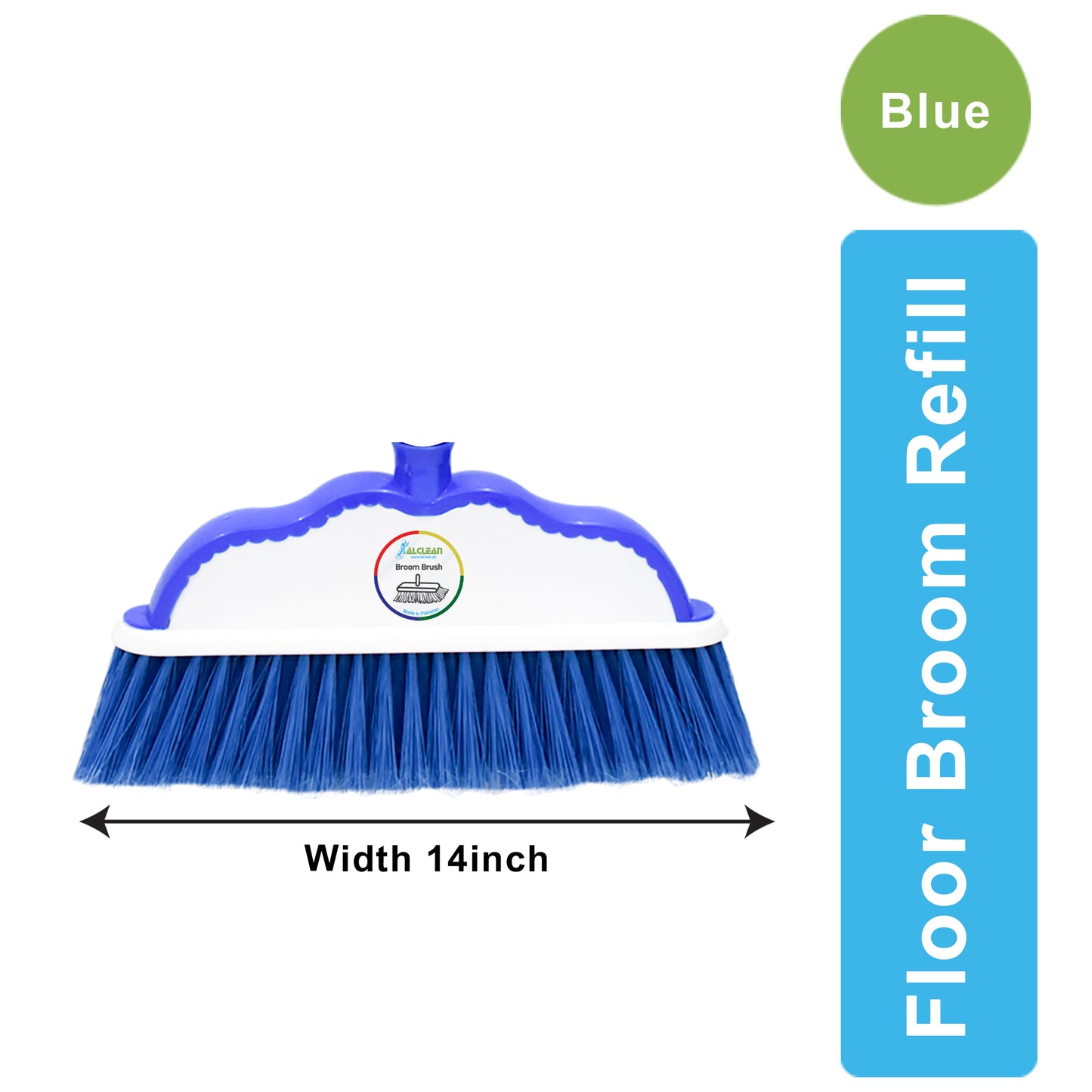 FB-085-BlUE - FLOOR BROOM (REFILL)