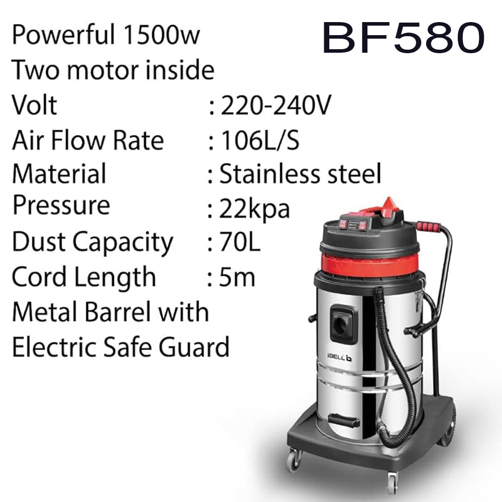BF580 - 70L VACUUM CLEANER
