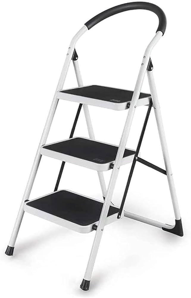 HQ FOLDING LADDER - 3 STEPS