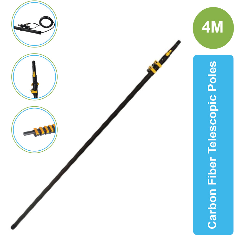 Extendable POLES FIBER - 4M