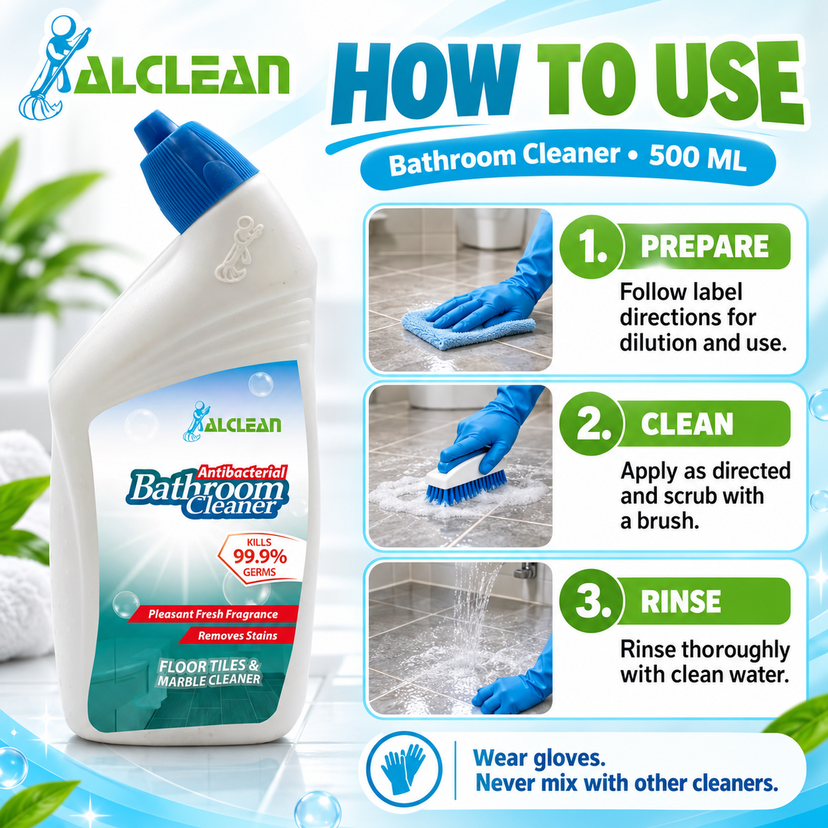 BC-500ML- Bathroom Cleaner
