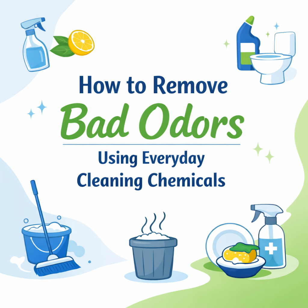 Everyday Cleaning Chemicals That Eliminate Bad Odors