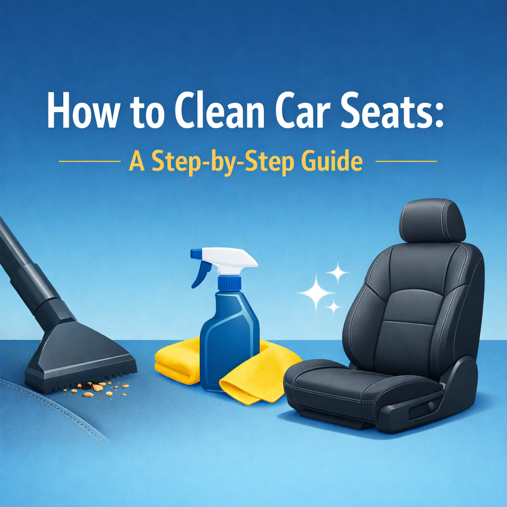 How to Clean Fabric and Leather Car Seats