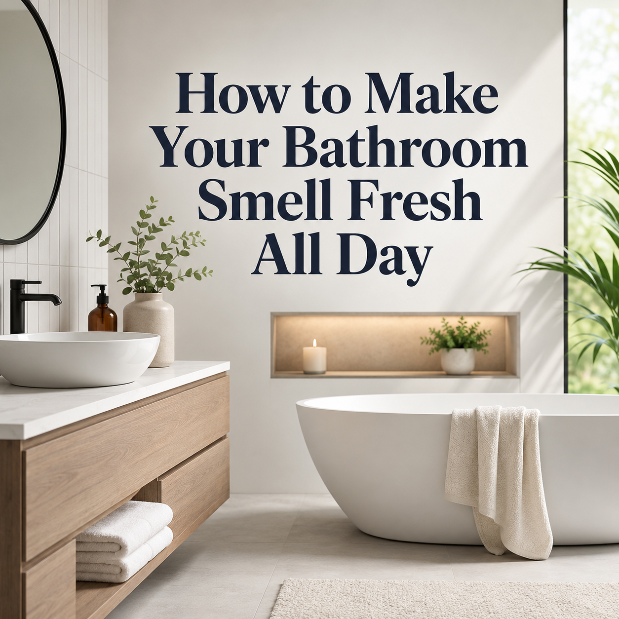 How to Make Your Bathroom Smell Fresh All Day