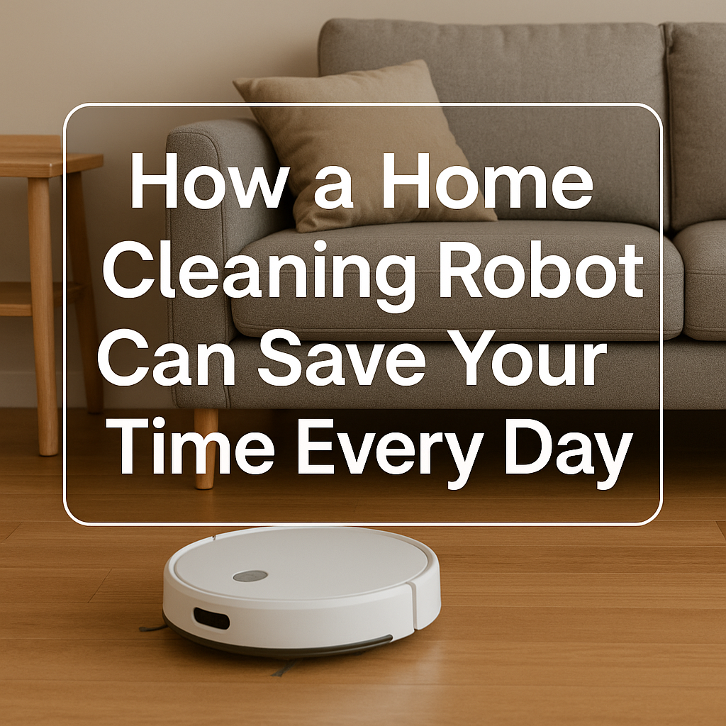 How a Home Cleaning Robot Can Save Your Time Every Day