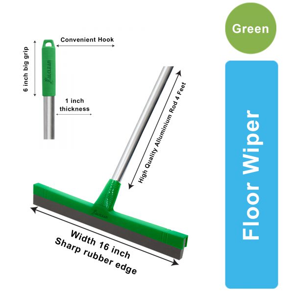 Wiper Set (Green) Aluminium Rod