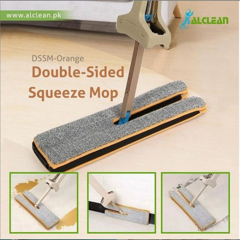 DSSM-Orange-Double Sided Squeeze Mop Orange