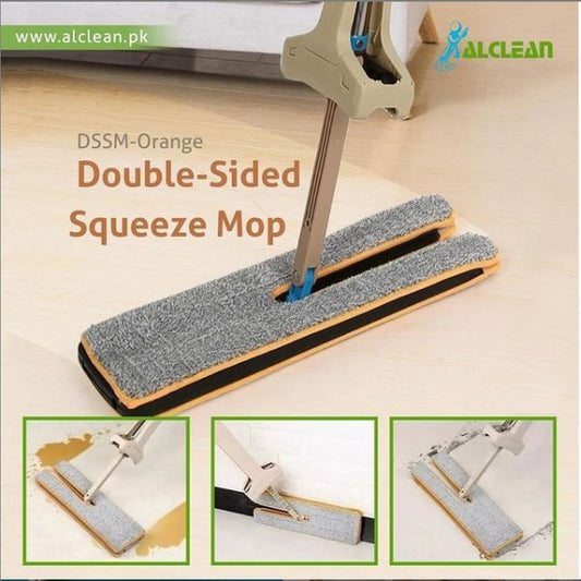DSSM-Orange-Double Sided Squeeze Mop Orange