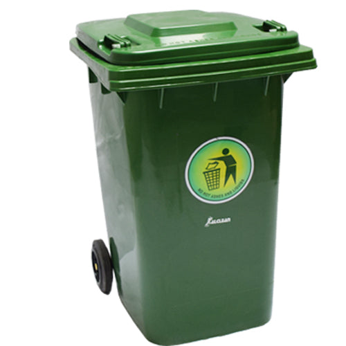 XDL-360F-5-Plastic Dustbin with Wheel