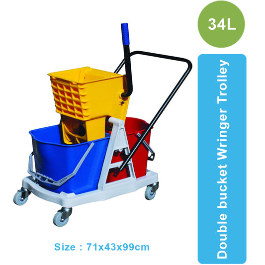 AF-8075 - 34L Double Mop Bucket Wringer