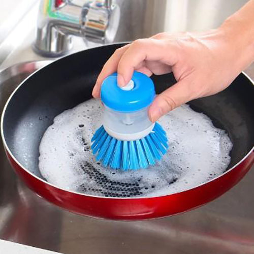 6986-Palm Dishwashing Brush