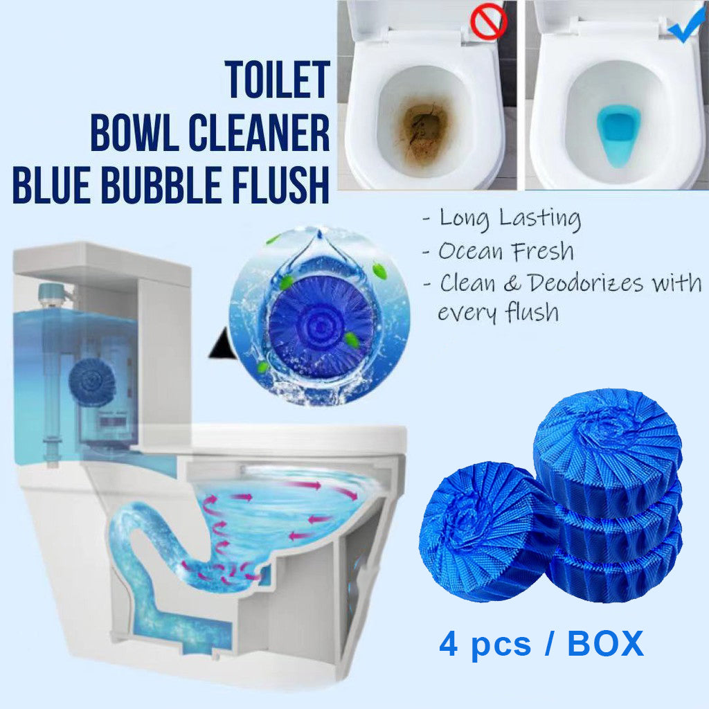 Toilet Cleaner Tablets - 4pcs/set