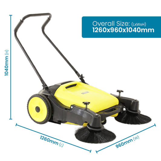 T70 - Push behind Sweeper