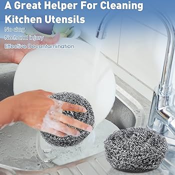 Stainless Steel Scrubber Dish Washing Sponge