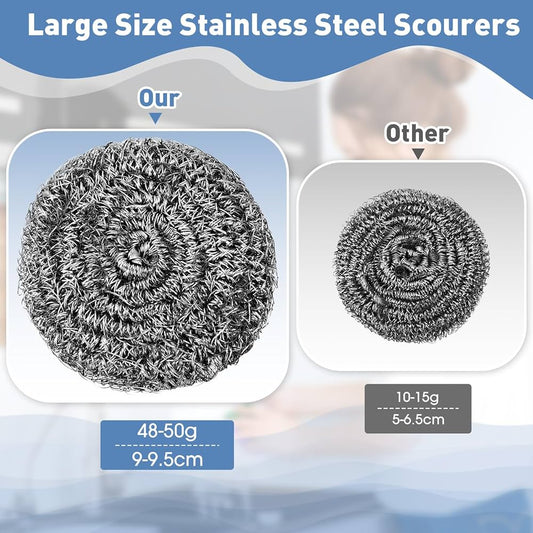 Stainless Steel Scrubber Dish Washing Sponge
