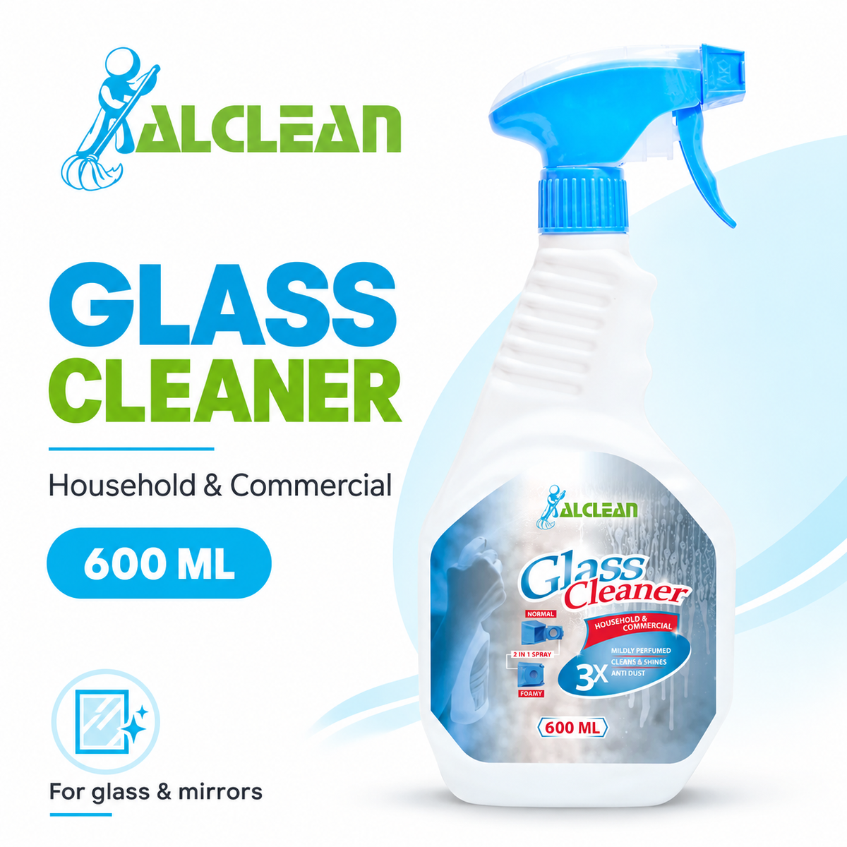 GC-600ML-Glass Cleaner 600 ML