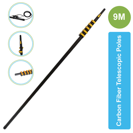 Extendable POLES FIBER - 9M