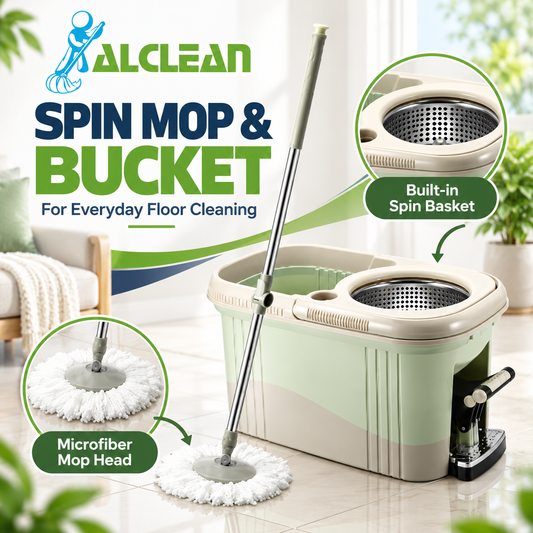 M016-B - Spin Mop Bucket with Padels