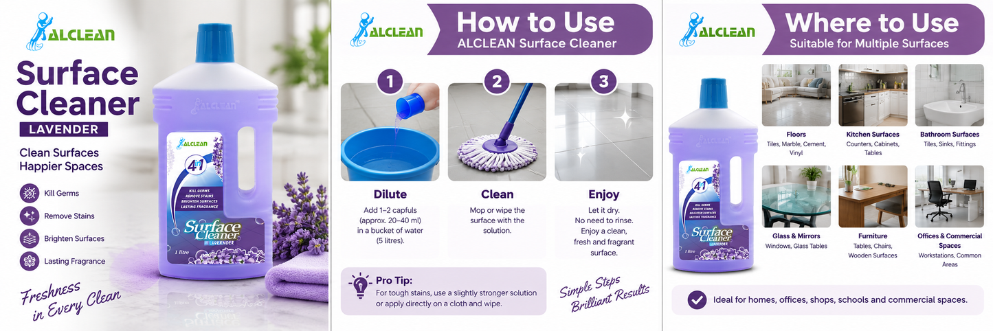 SC-1L-Lavender - Surface Cleaner
