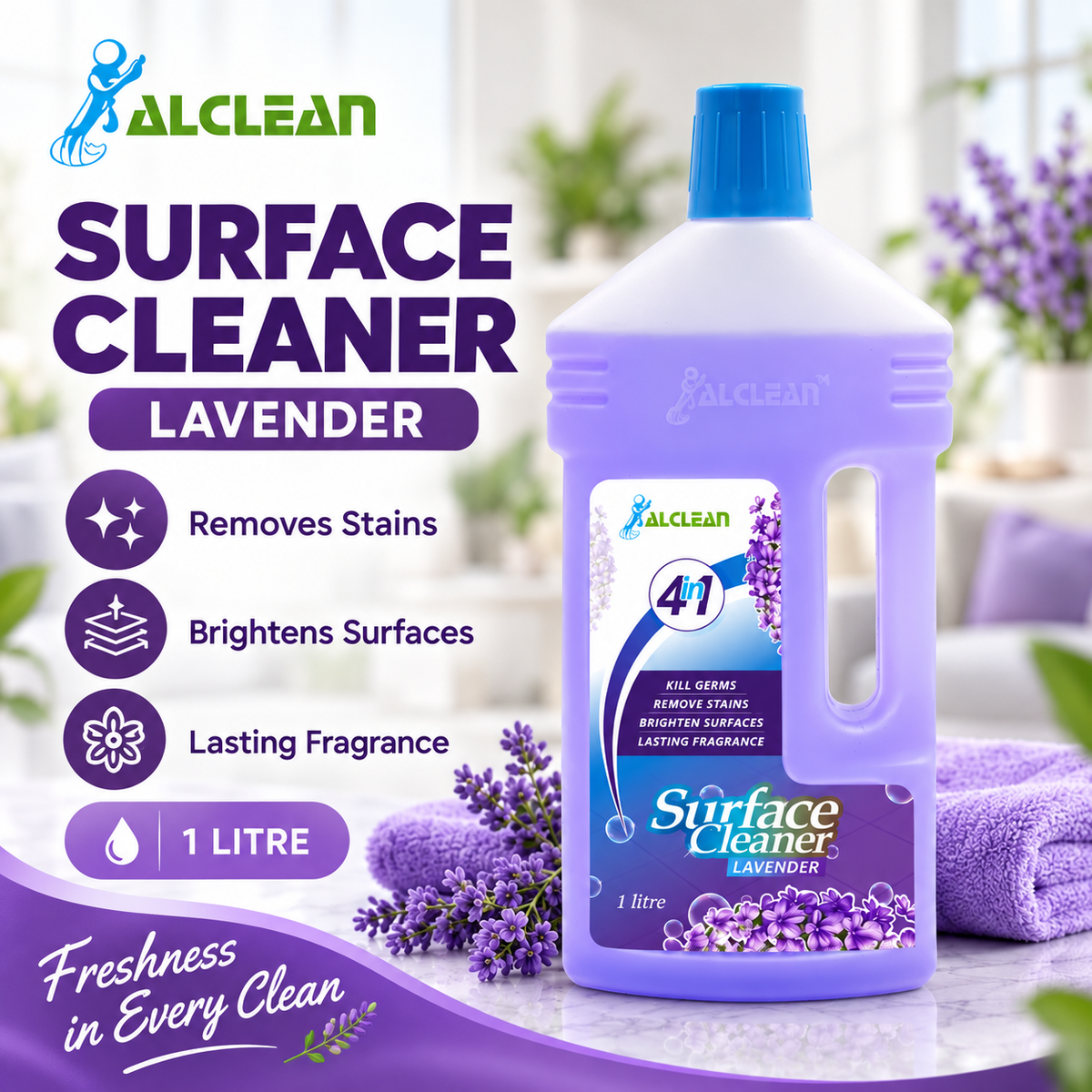 SC-1L-Lavender - Surface Cleaner